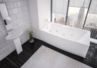 Акриловая ванна АКВАТЕК Феникс 180x85 см без гидромассажа